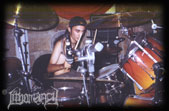 Dino Mifsud Lepre on drums, live